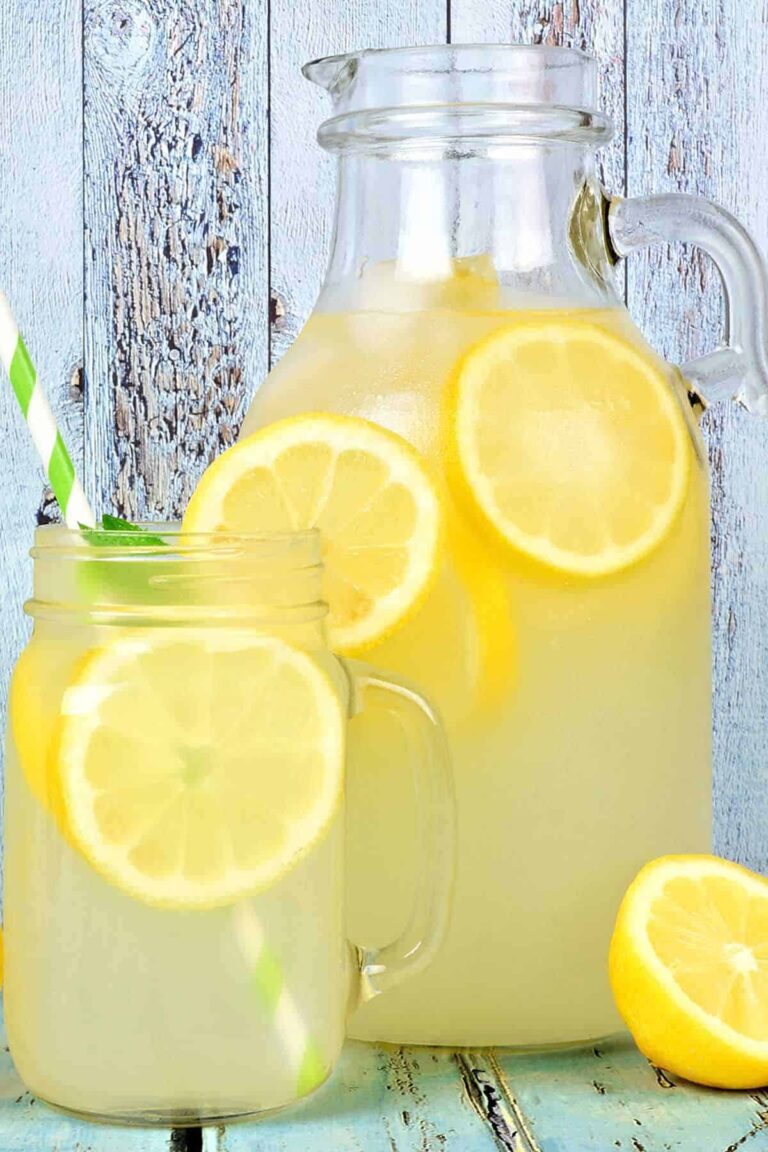 Recipe for Homemade Old Fashioned Lemonade